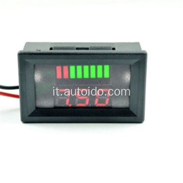 LED 12V 72 V Digital Display Display Voltmetro Caricina